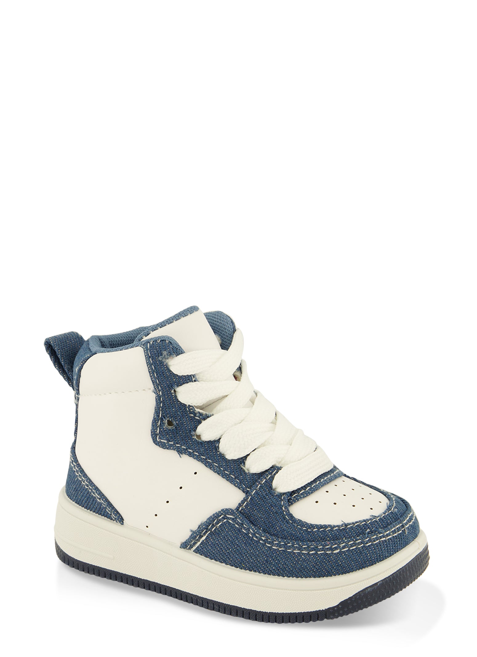 Toddler Girls Color Blocked High Top Sneakers、mySite、camillekostekn