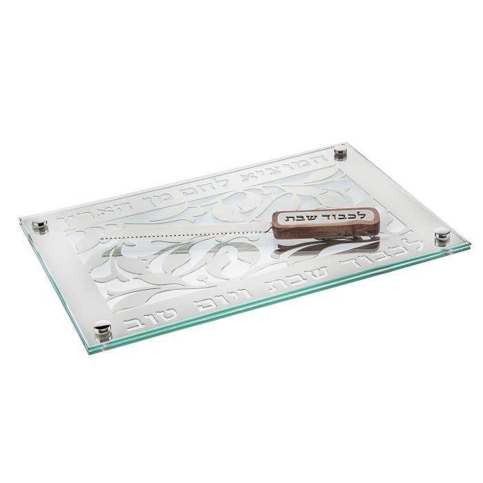 Reserve Glass Challah Board and Knife、mySite、topwebapps