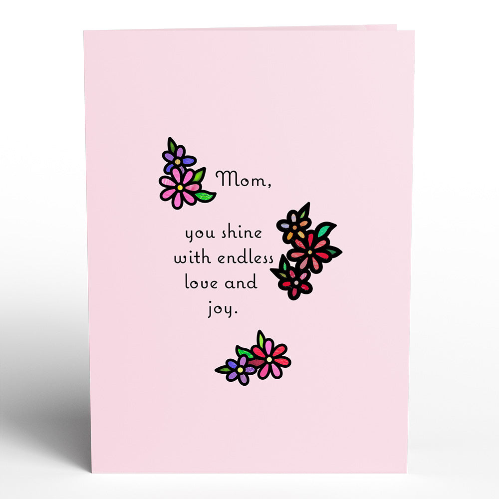 Floral Mom Suncatcher Card & Bouquet Bundle、mySite、solidvoid