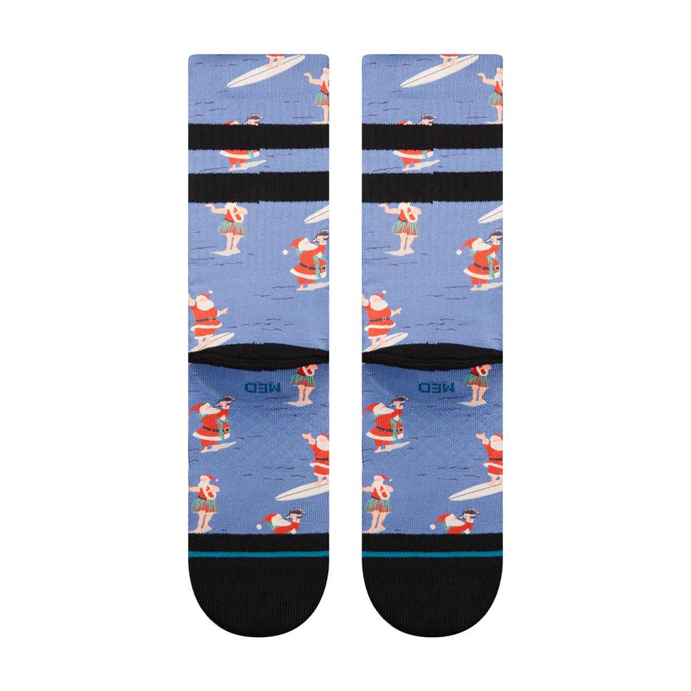  Stance Surfing Santa Crew Socks - Blue Wash - Large、mySite、merchandisen
