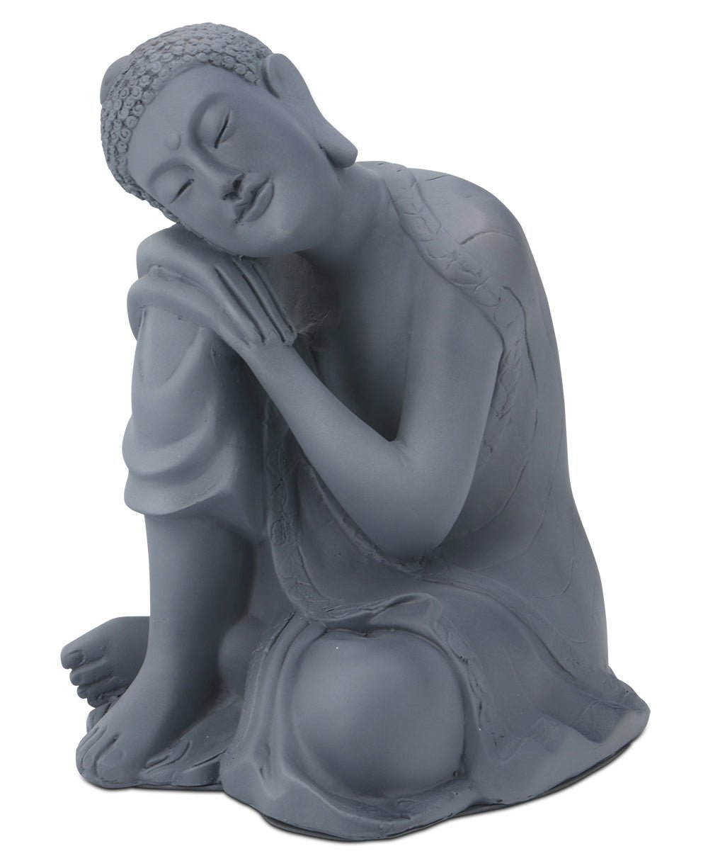 Resting Buddha Statue Grey、mySite、topwebapps