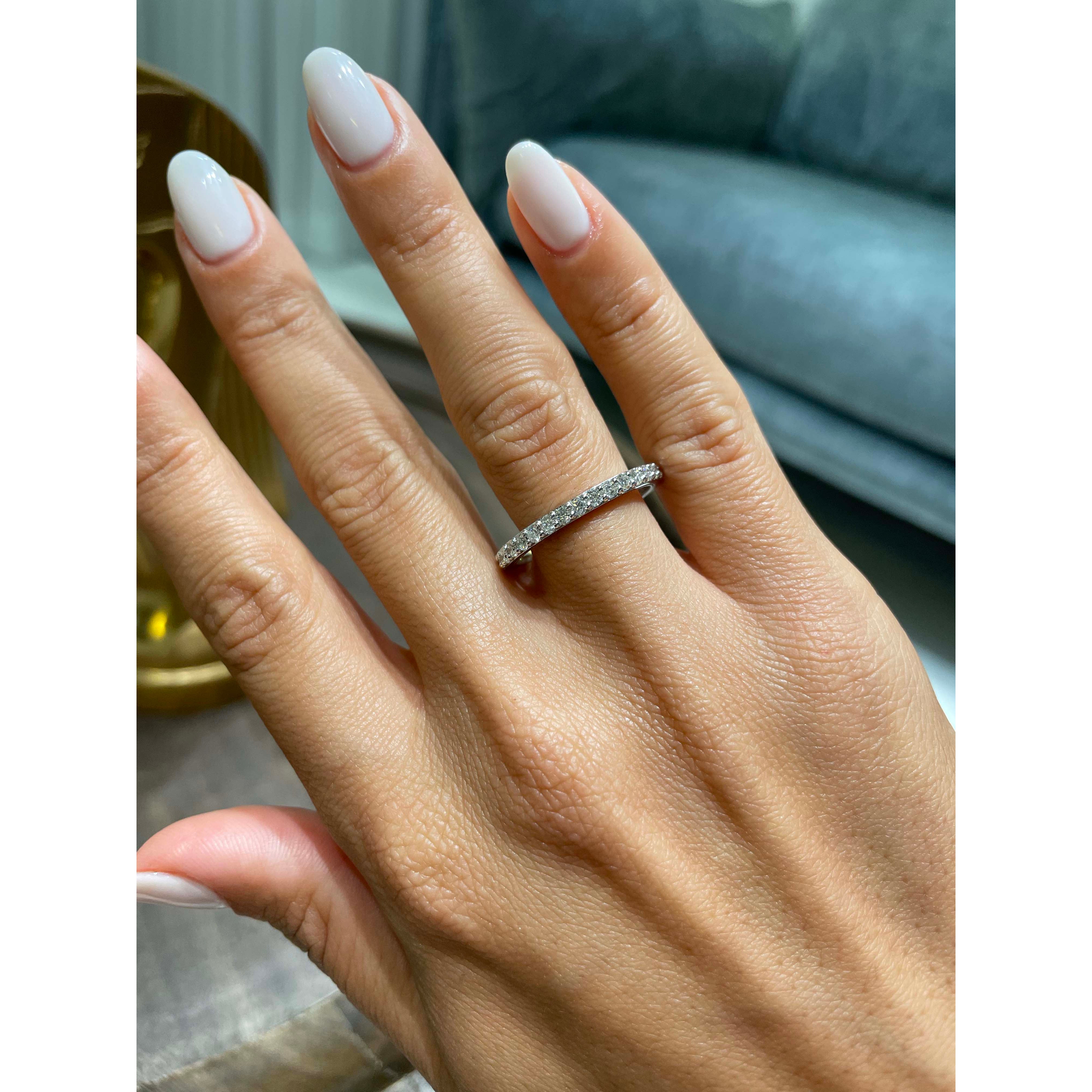 Blair Diamond Wedding Ring (0.5 Carat) -14K White Gold、mySite、hinf8tx79