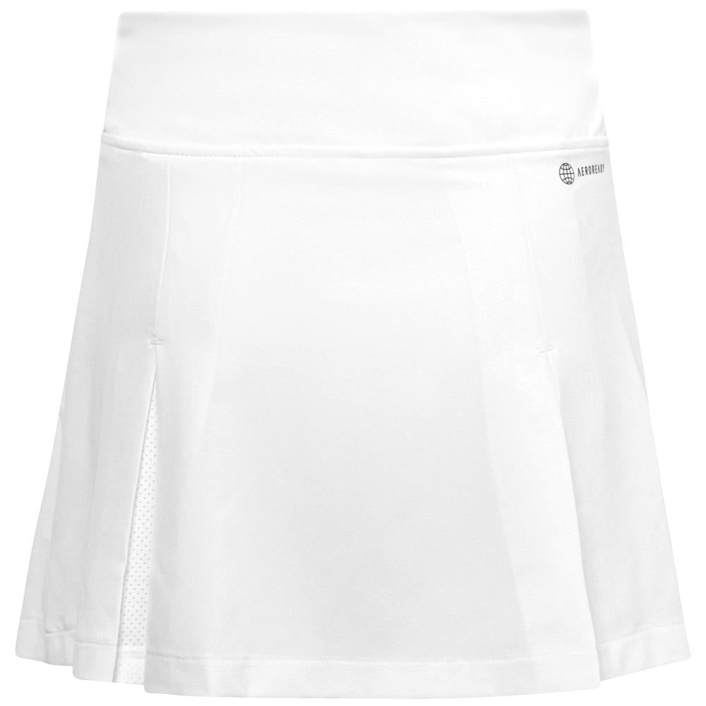 adidas Girls Club Skirt - White
