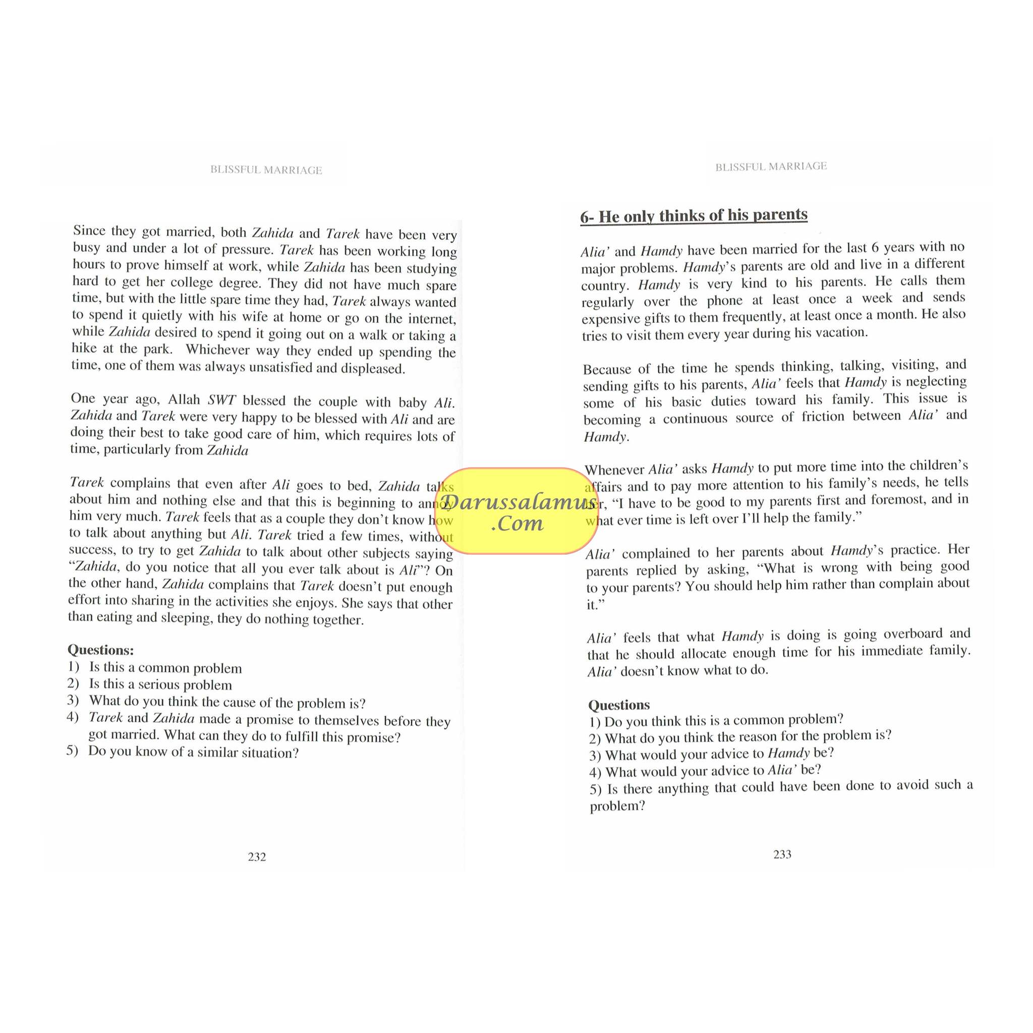 Blissful Marriage: A Practical Islamic Guide By Dr. Ekram & Mohamed Rida Beshir、mySite、topwebapps