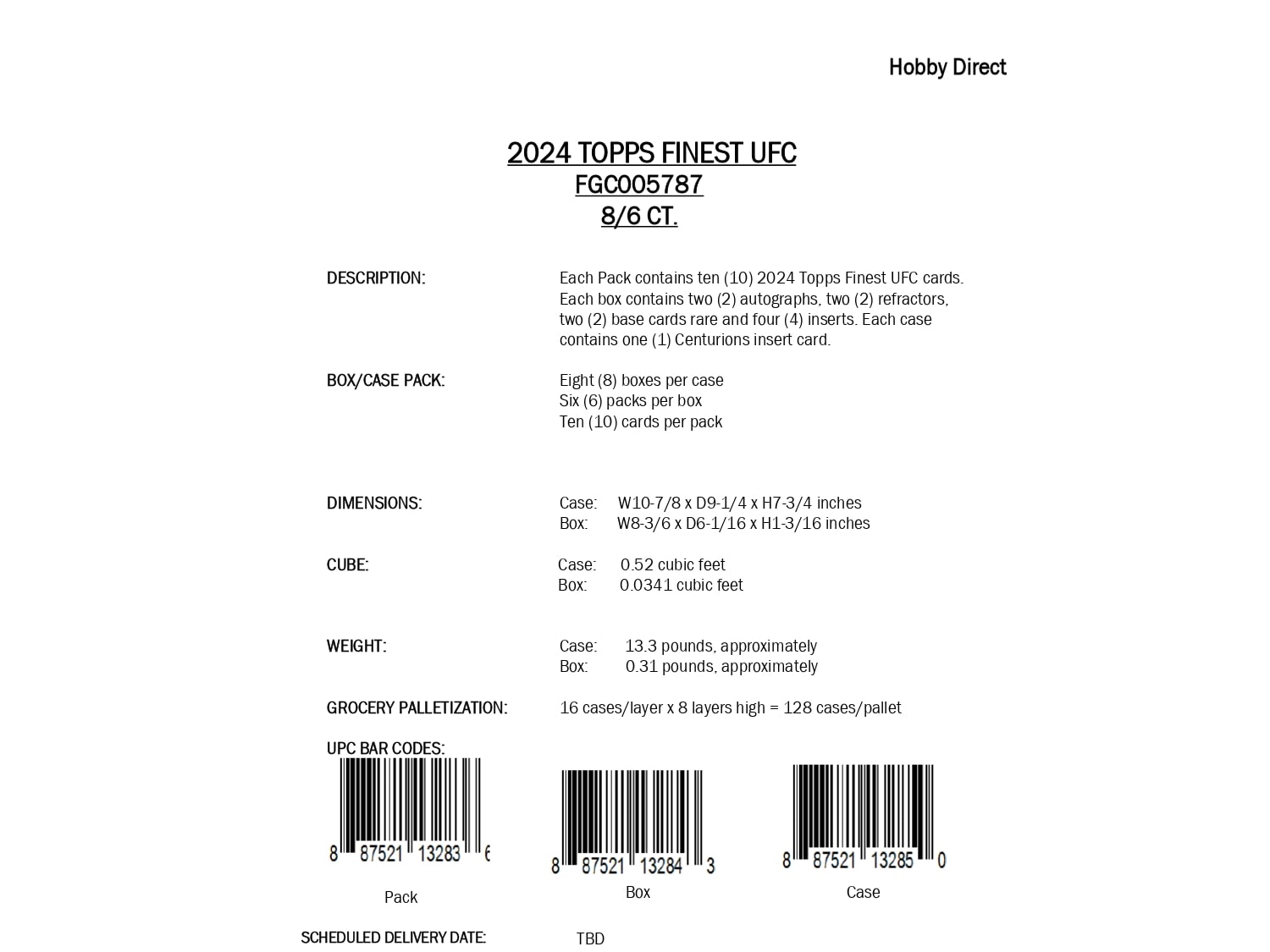 Topps Finest UFC 2024 - Hobby Box、mySite、waistdrama