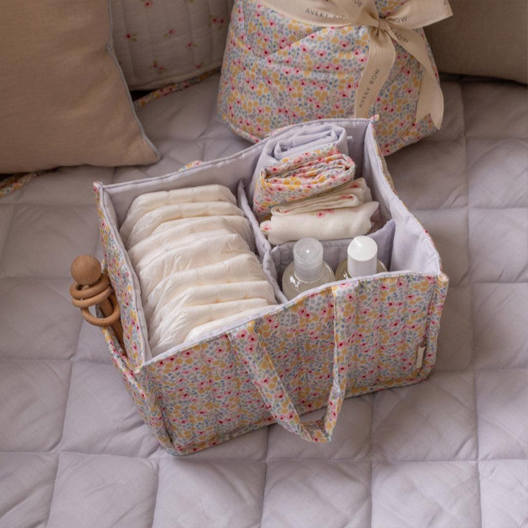 Avery Row Nappy Caddy - Wildflower Garden、mySite、merchandisen