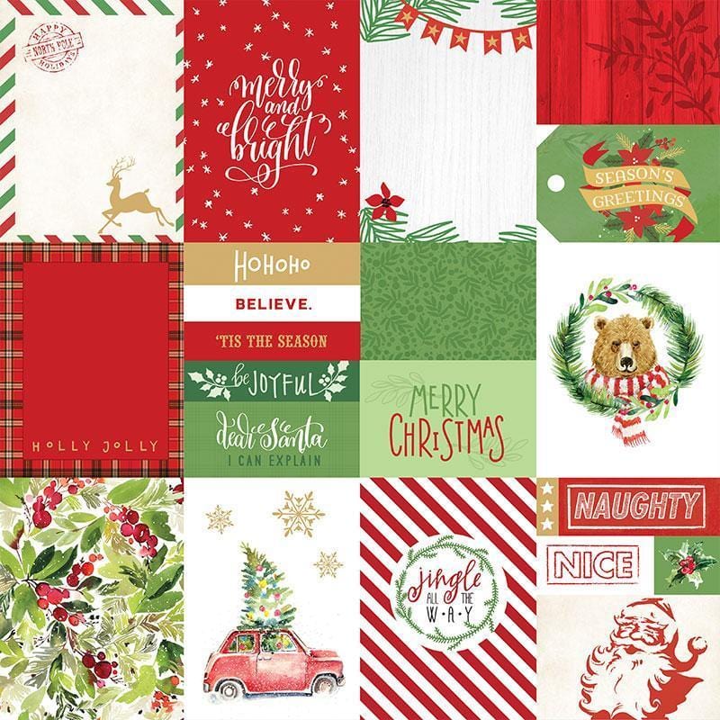  Scrapbook Paper - Merry and Bright Tags、mySite、ghnorth