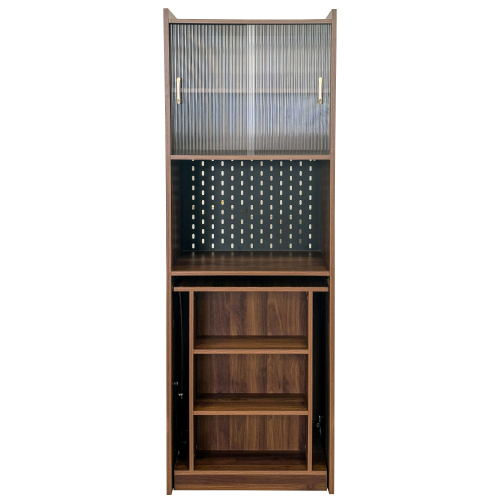 Home Office Computer Desk with Hutch, Antiqued White finish、、casual