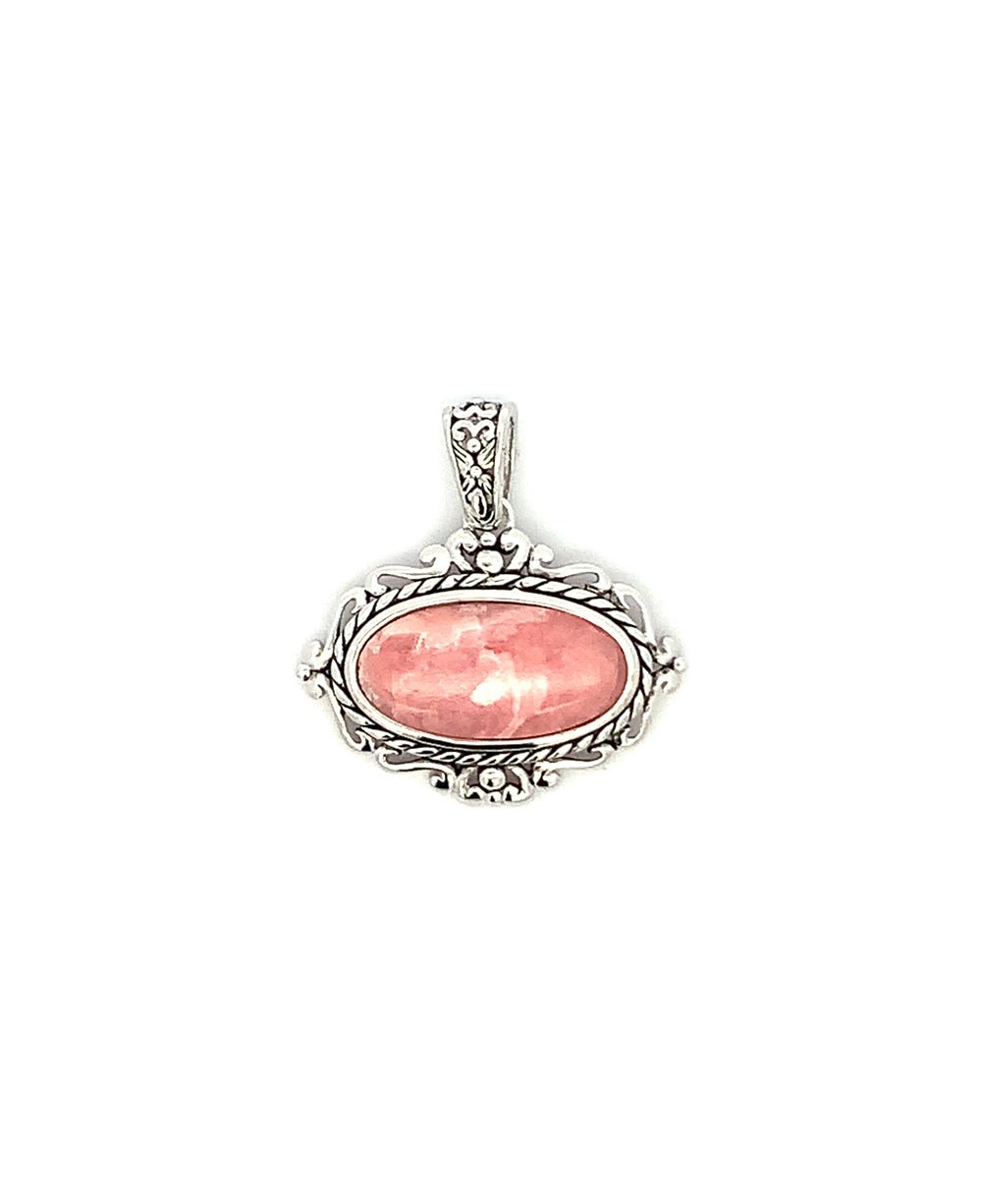Sterling Silver Rhodochrosite Pendant、mySite、topwebapps