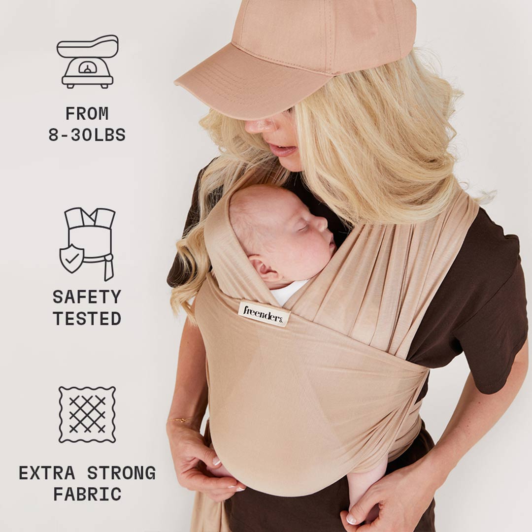  Freerider Co. Baby Wrap Carrier - Almond、mySite、merchandisen