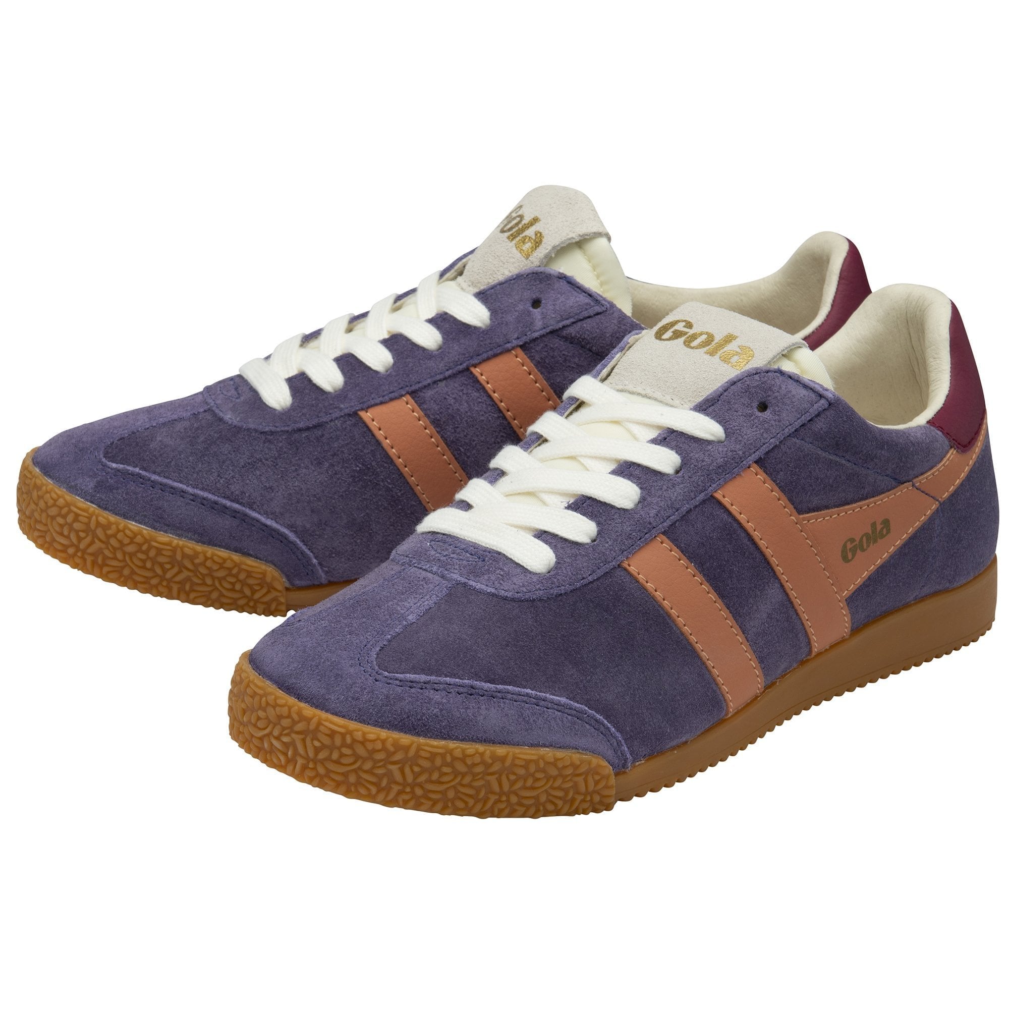  Gola Women's Elan Classic Sneakers - Plum/Terracotta/Cerise、mySite、preschool7hills