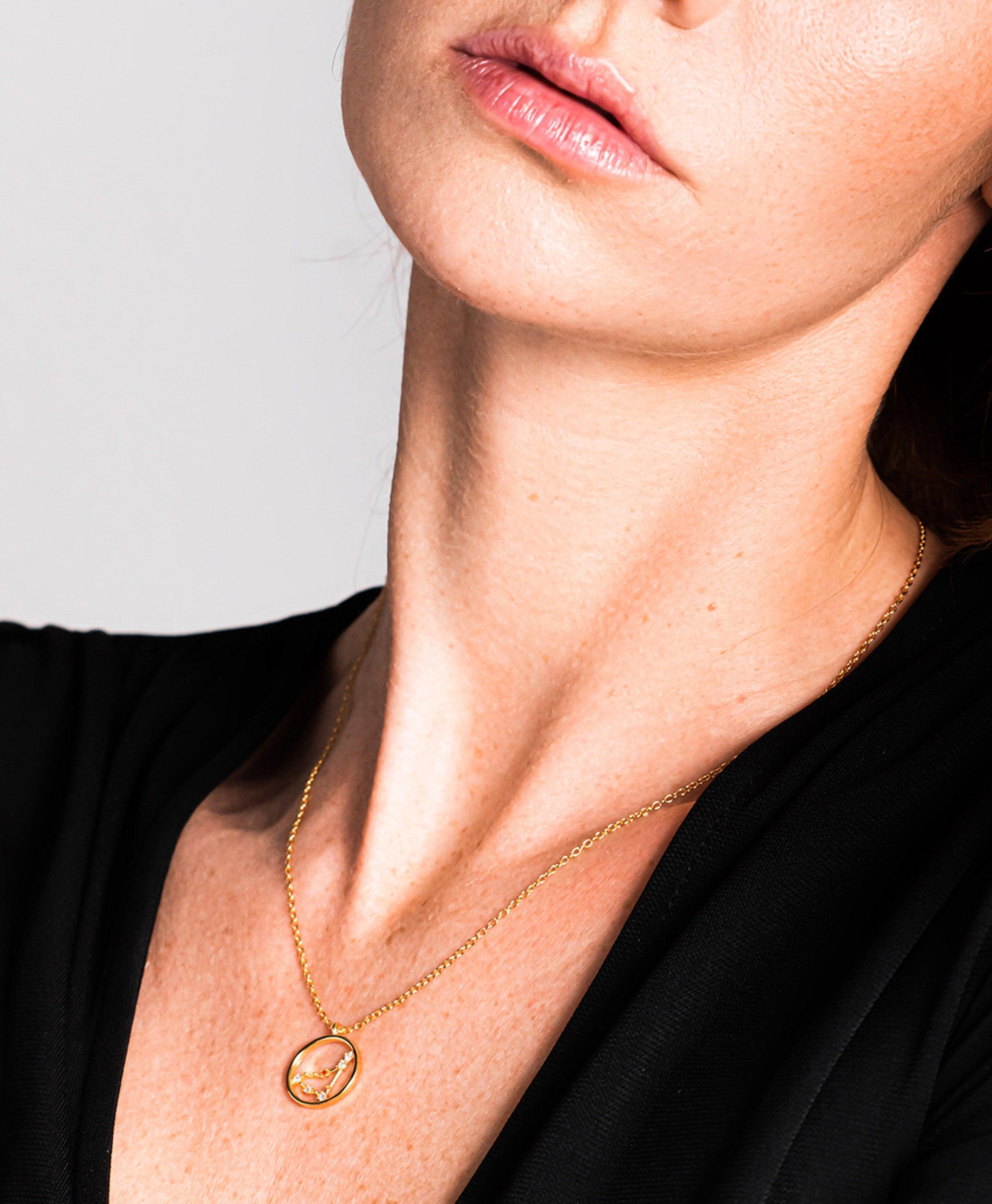 Zodiac Necklace Capricorn 18ct Gold Plated、mySite、botmansion