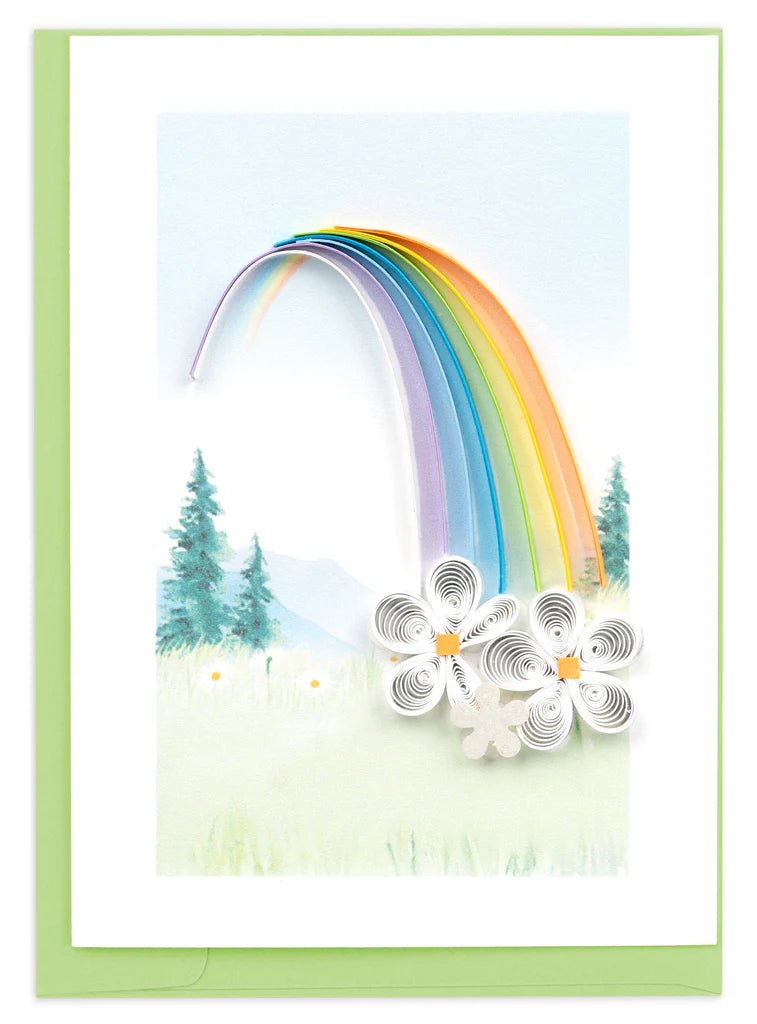  Quilled Rainbow Gift Enclosure Mini Card、mySite、elrpsem3k