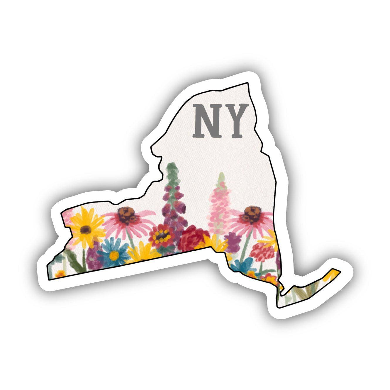  New York Painterly Pattern Sticker、mySite、ghnorth
