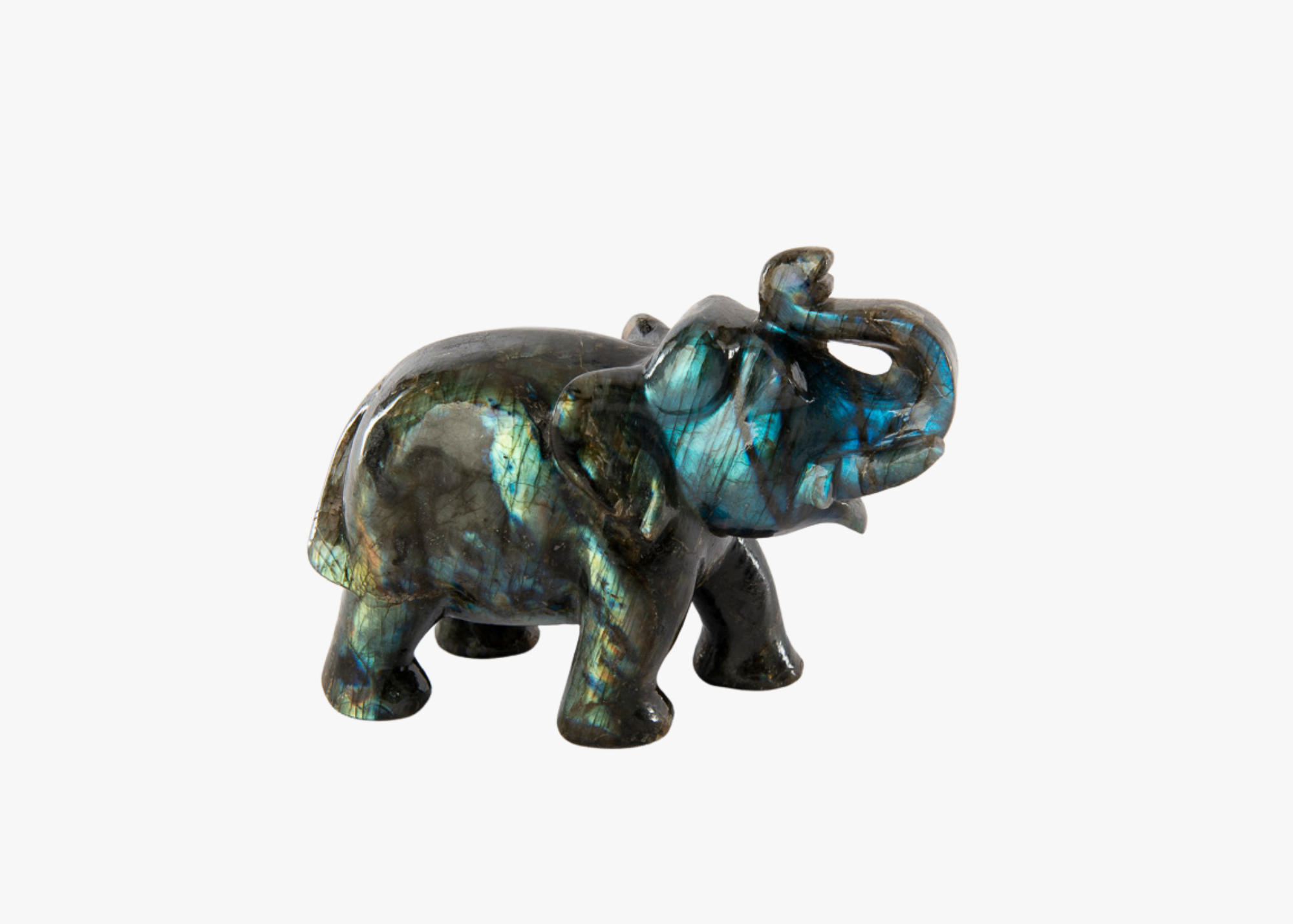 Labradorite Elephants (Small, Medium, Large)、mySite、topwebapps