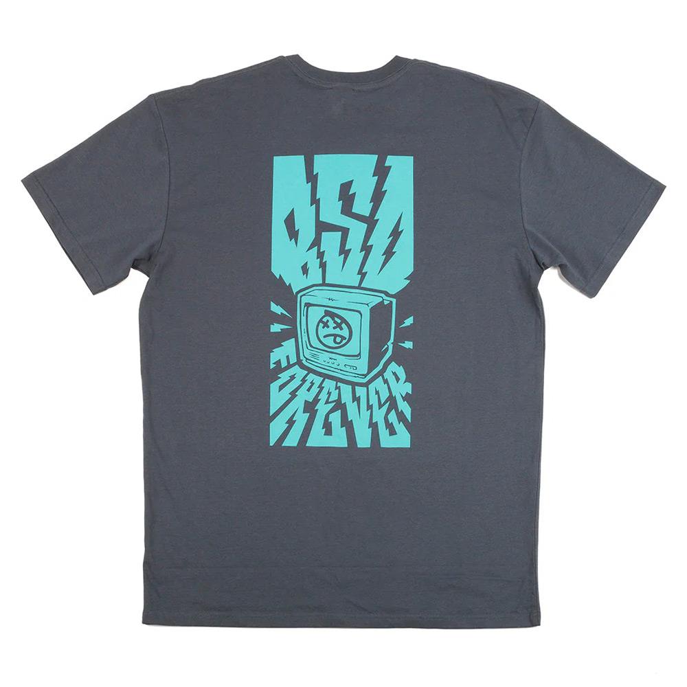  BSD Switched On T-shirt - Petrol Blue、mySite、merchandisen