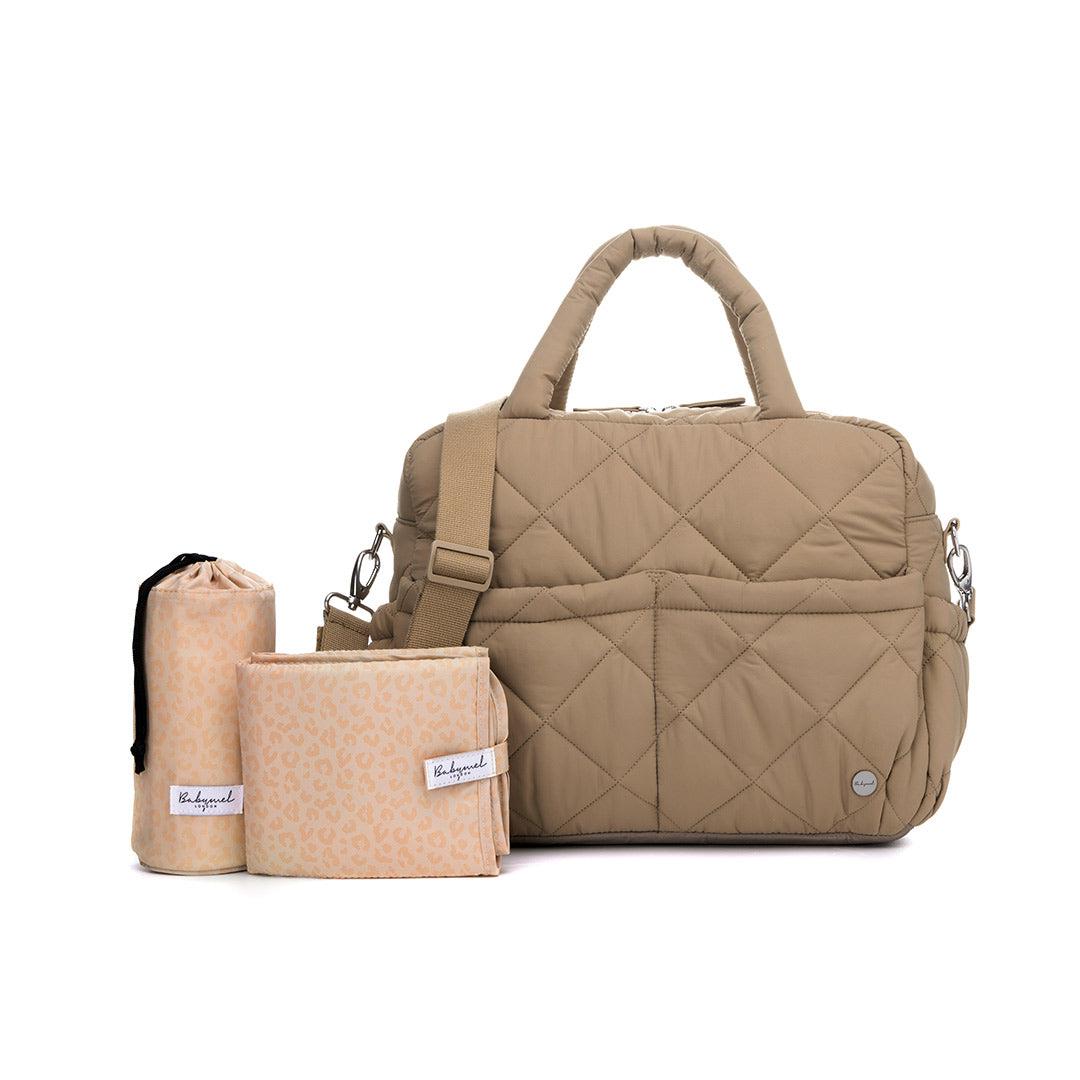  Babymel Willow Quilted Tote Bag - Oat、mySite、merchandisen