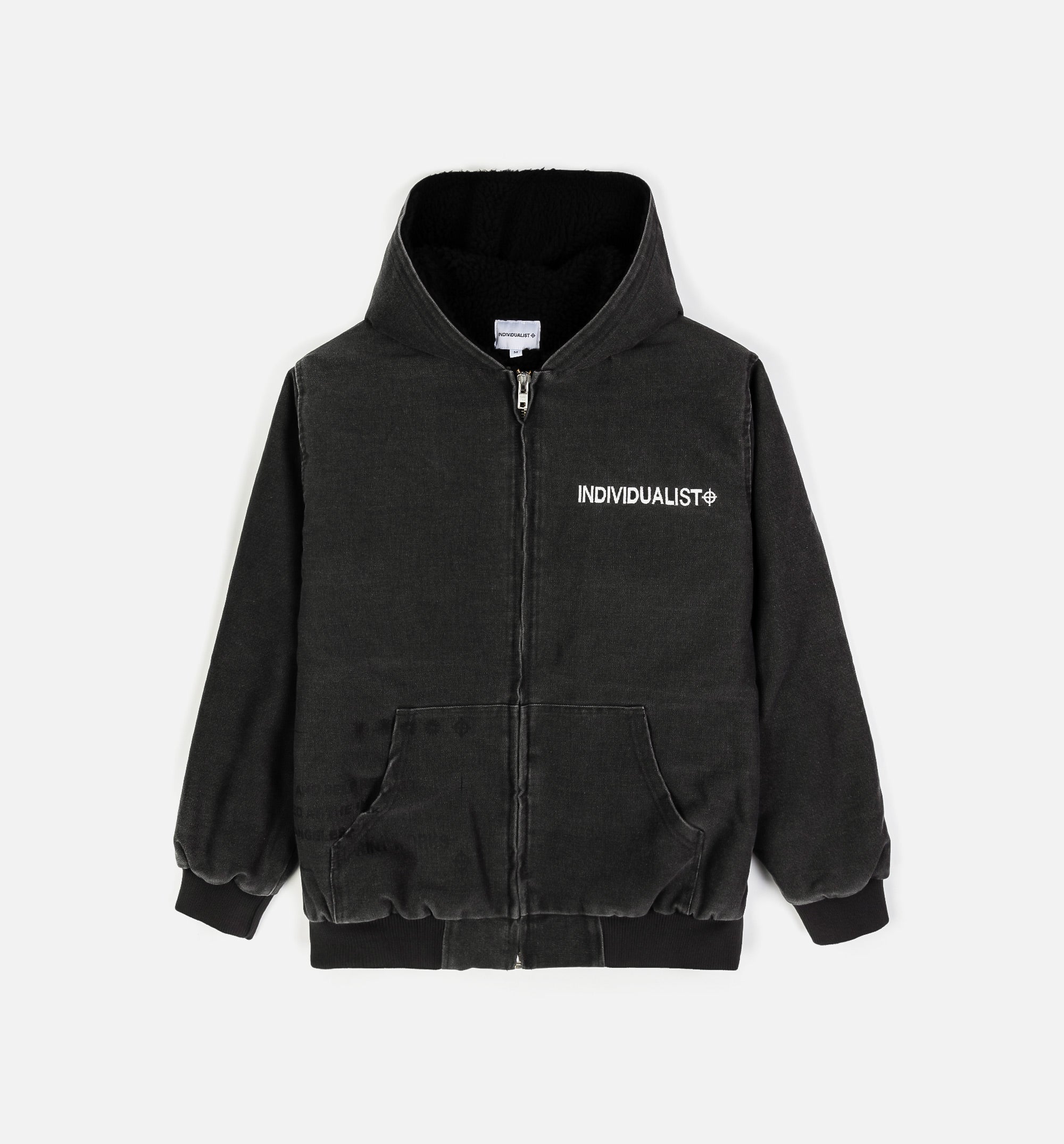 Canvas Work Zip Up Mens Jacket - Black、mySite、dreamappss