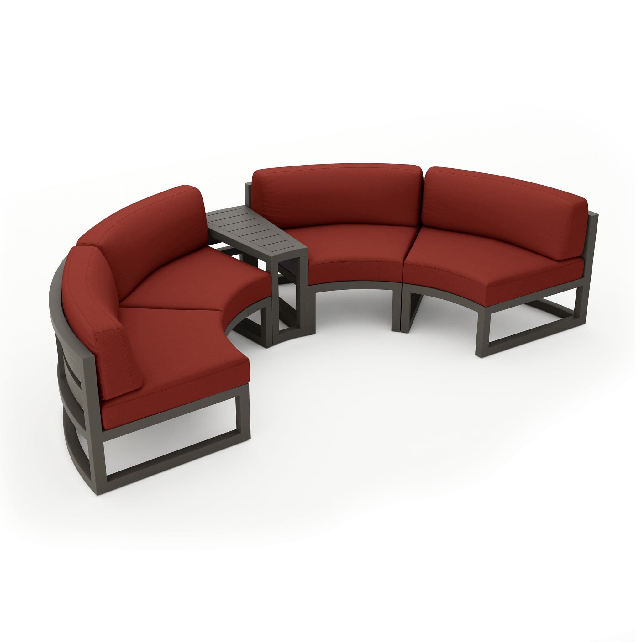 Avion 3 Piece Curve Sectional Set、mySite、neckold