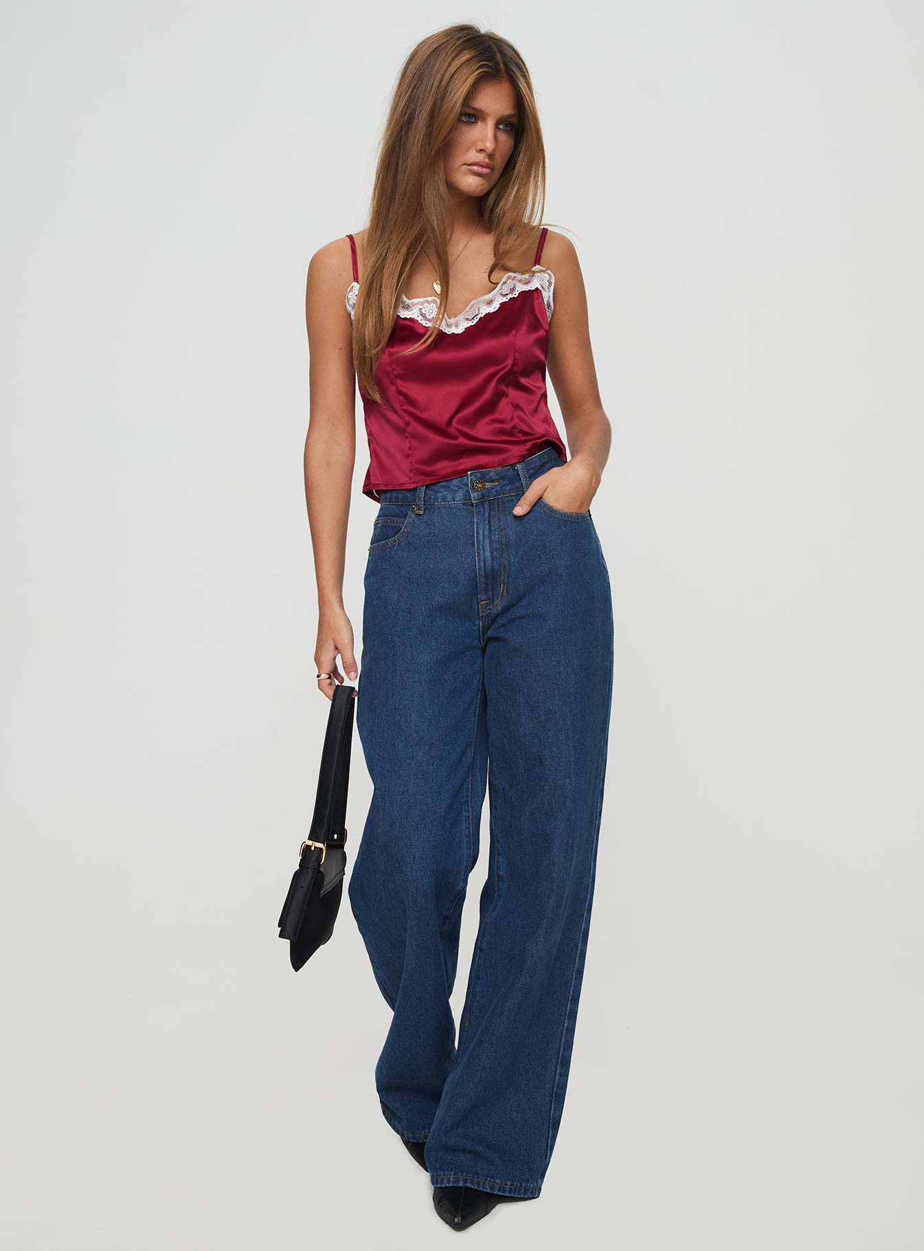 See It Through Top Red、mySite、solidvoid