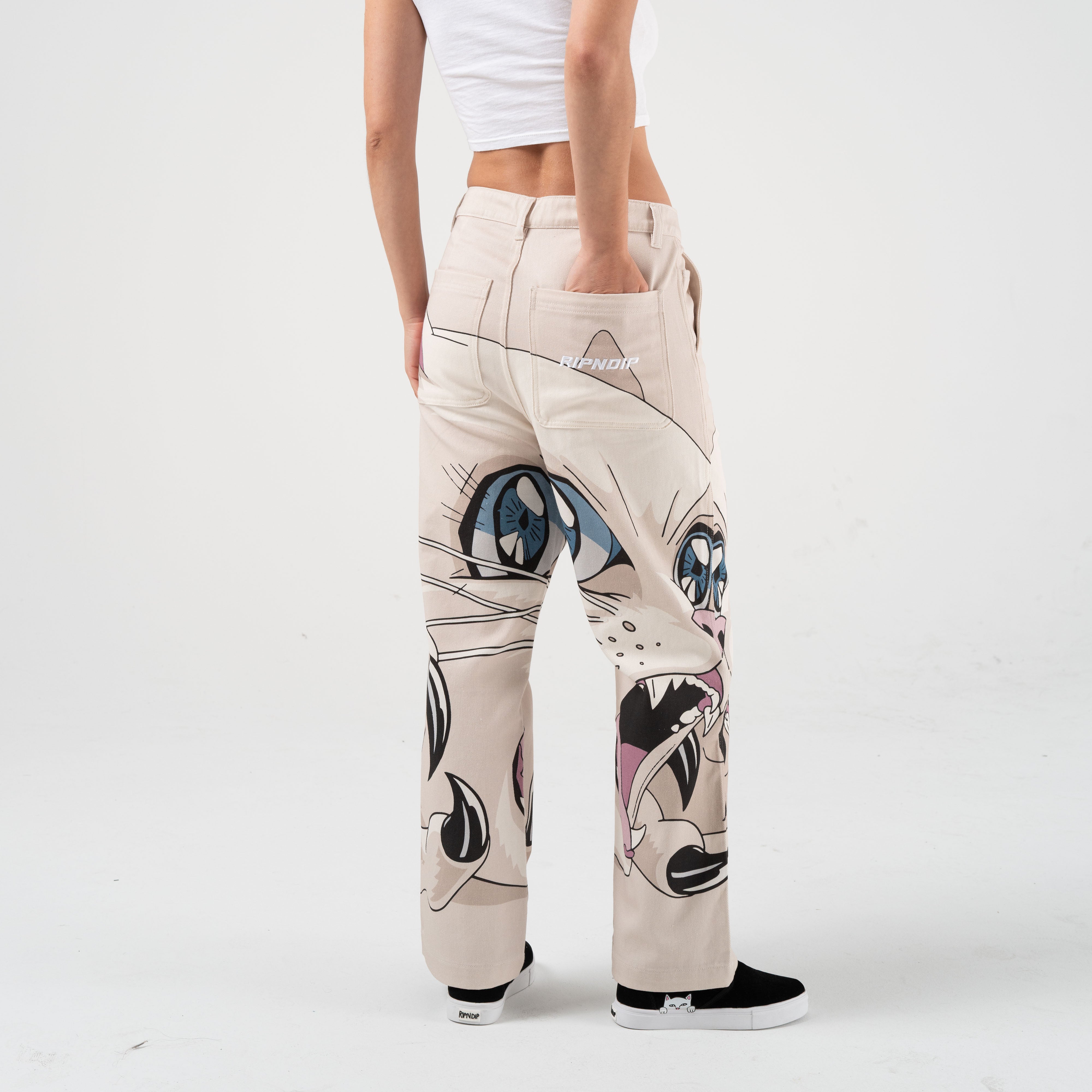  Metal Claw Wide Leg Pants (Bone)、mySite、merchandisen