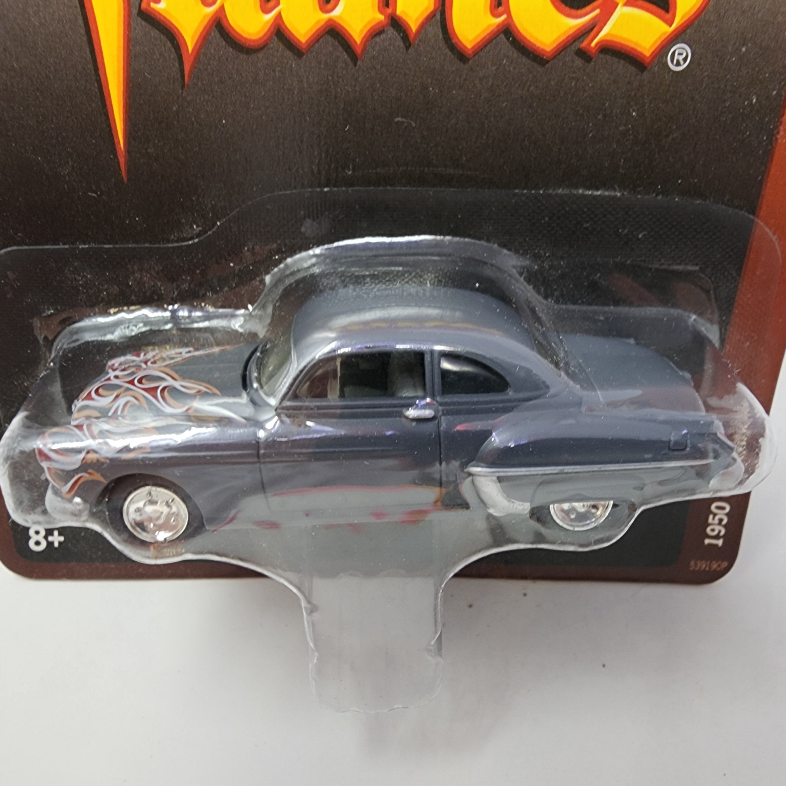 1950 Oldsmobile * Johnny Lightning Black with Flames、mySite、hgirdovlk