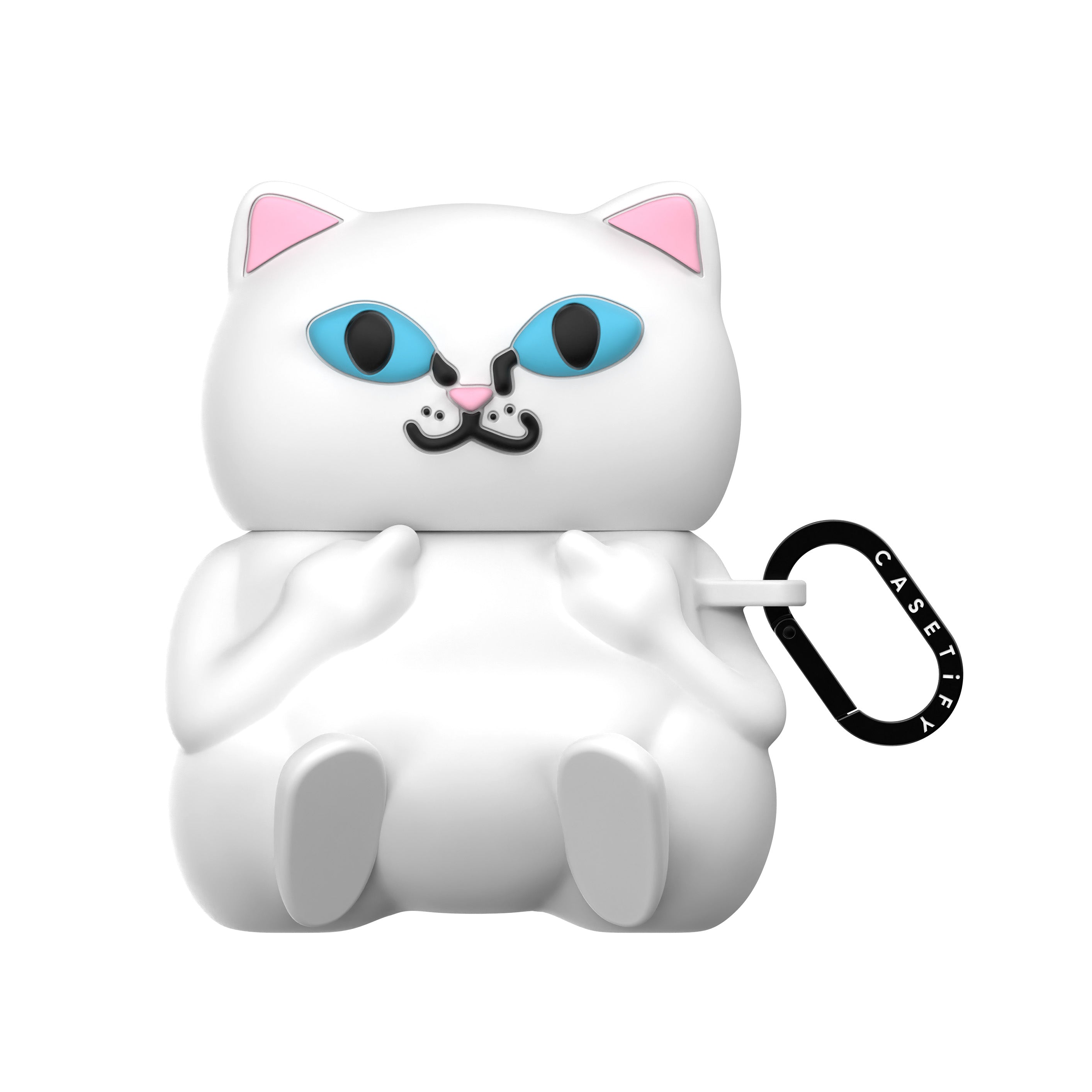  CASETiFY x Ripndip Lord Nermal 3D Airpods Pro Case (White)、mySite、merchandisen