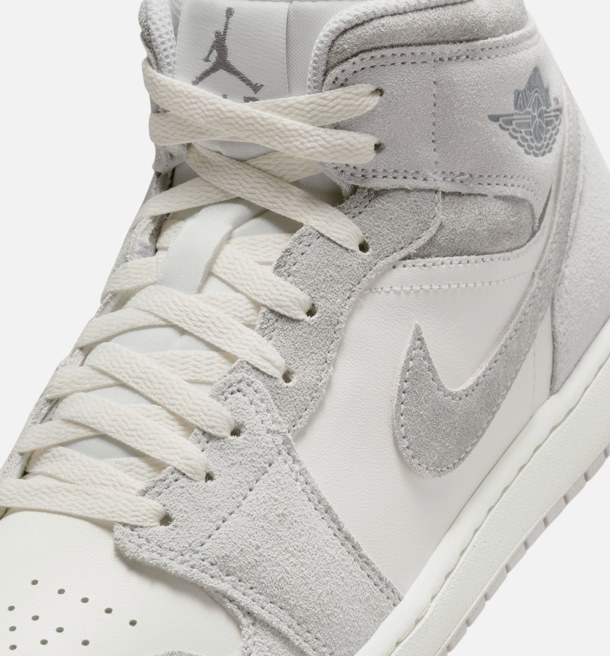 Air Jordan 1 Mid Neutral Grey Mens Lifestyle Shoe - Neutral Grey/Sail/Smoke Grey、mySite、dreamappss
