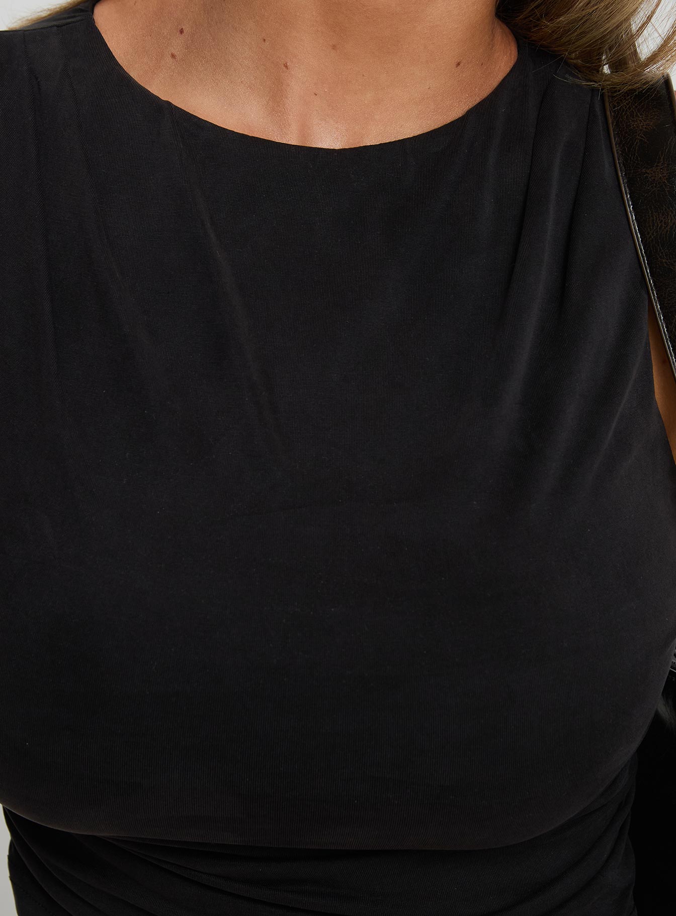 Hold Em High Neck Top Black、mySite、solidvoid