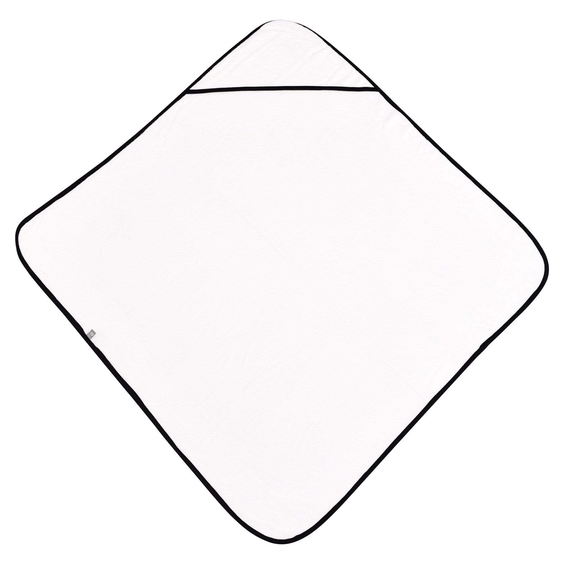  Hooded Bath Towel in Cloud with Midnight Trim、mySite、layawaytickets