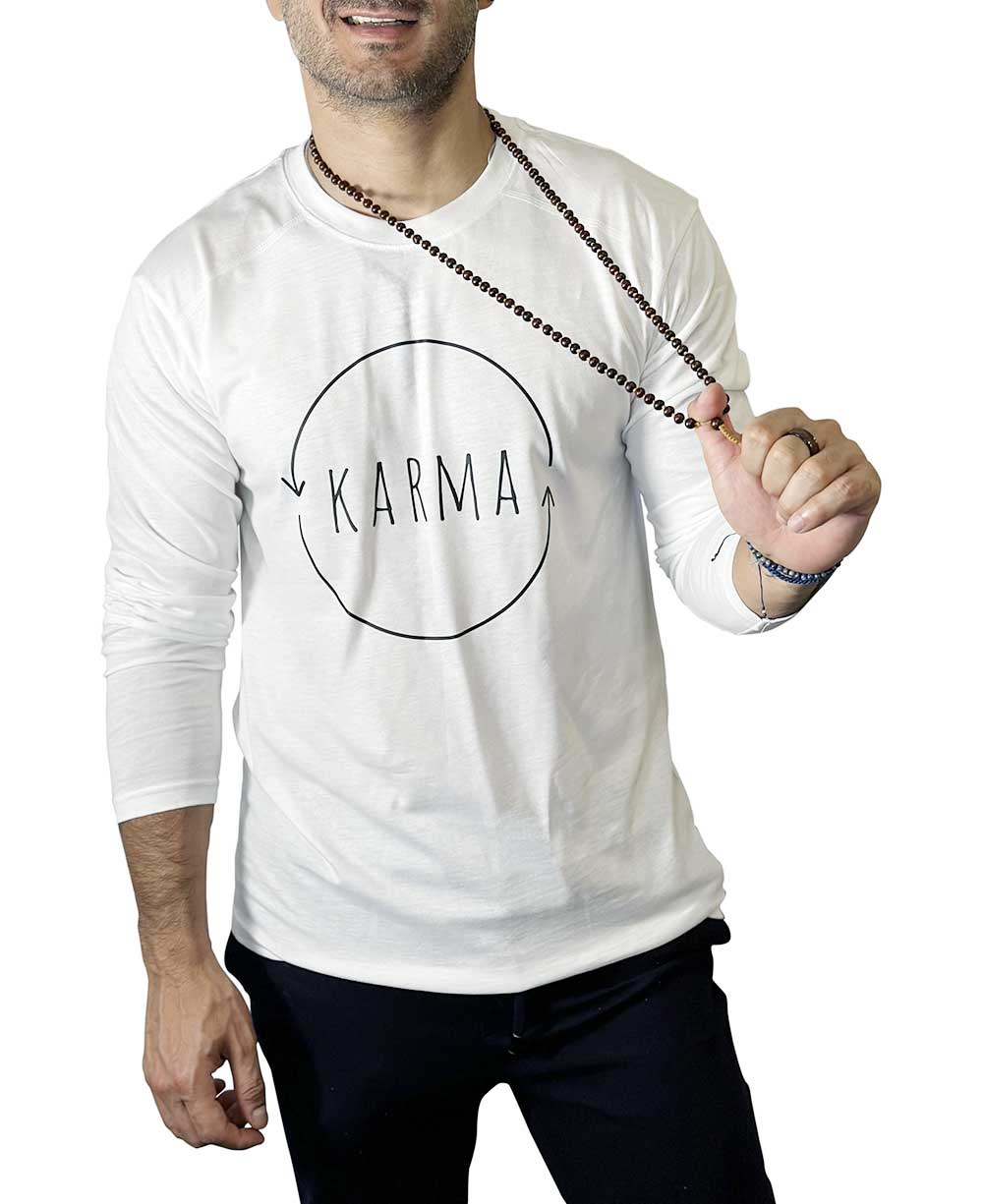 Men’s Karma Recycled Bottles Long Sleeves Tee、mySite、topwebapps