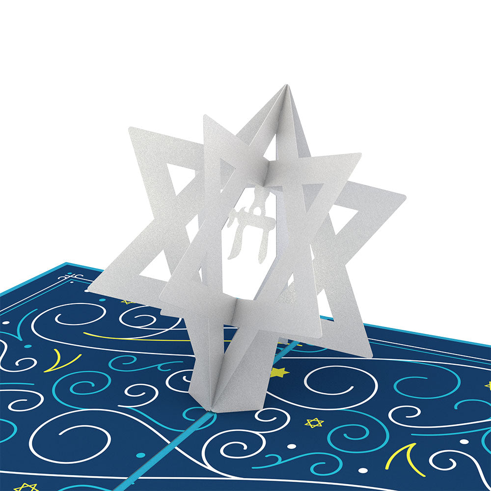 Bar Mitzvah Pop-Up Card、mySite、solidvoid