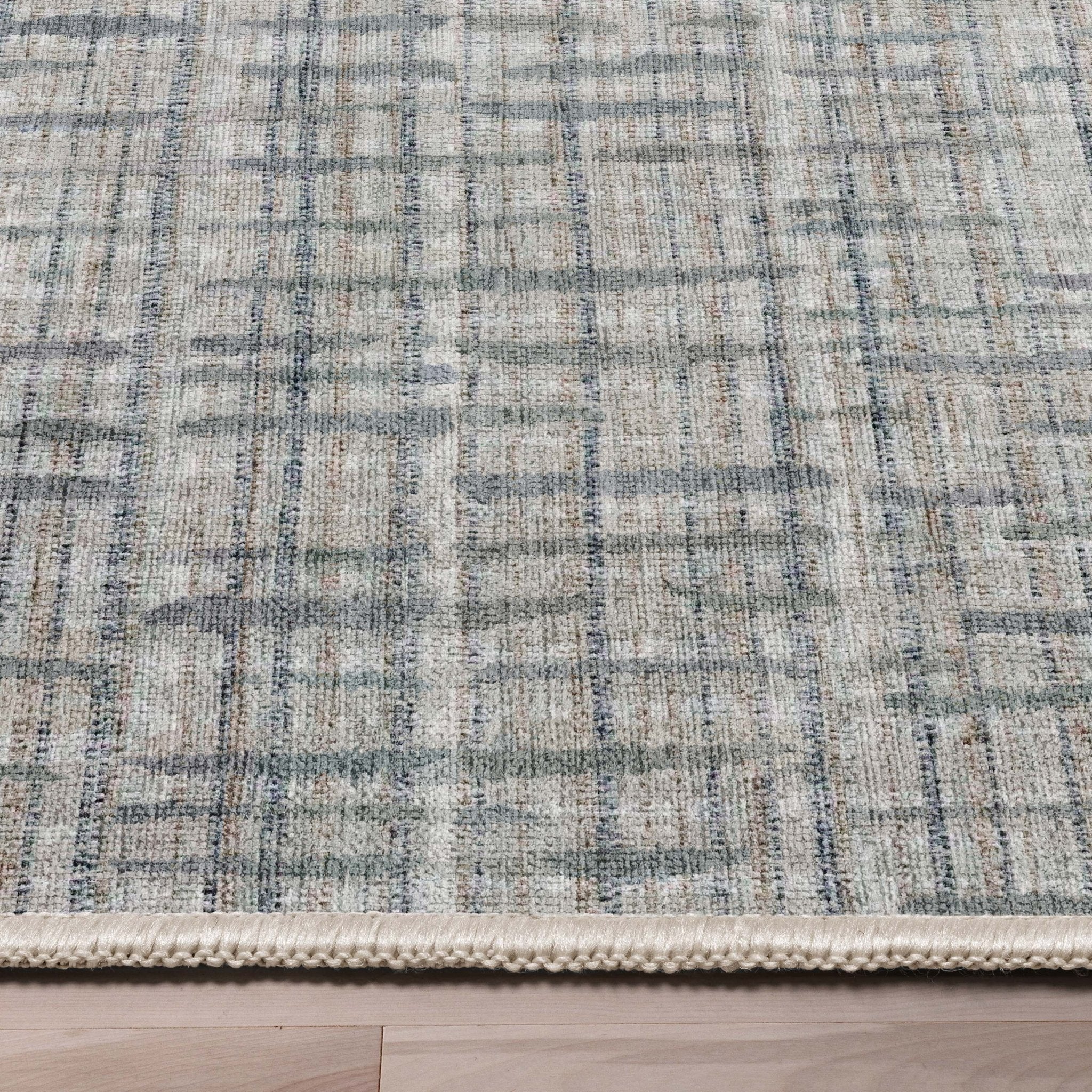 Bali Abstract Plaid Beige Flatweave Rug、mySite、gigharbornorthrealestate