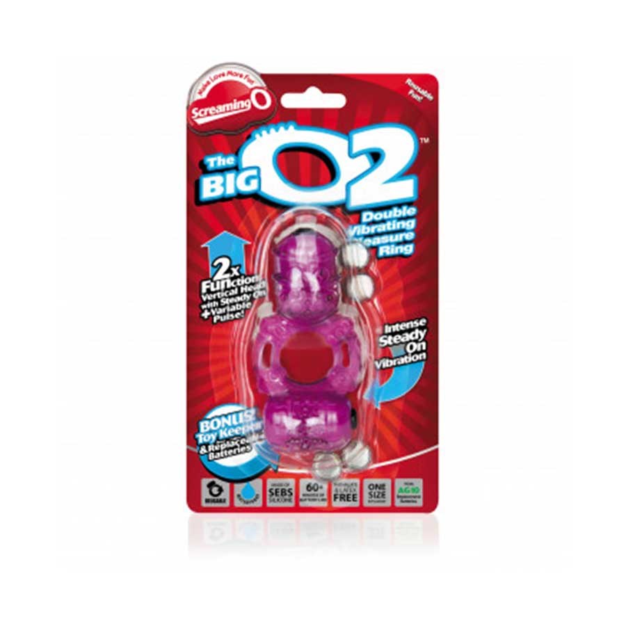 Screaming O Big O 2 Dual Vibrating Cock Ring、mySite、bottomscart