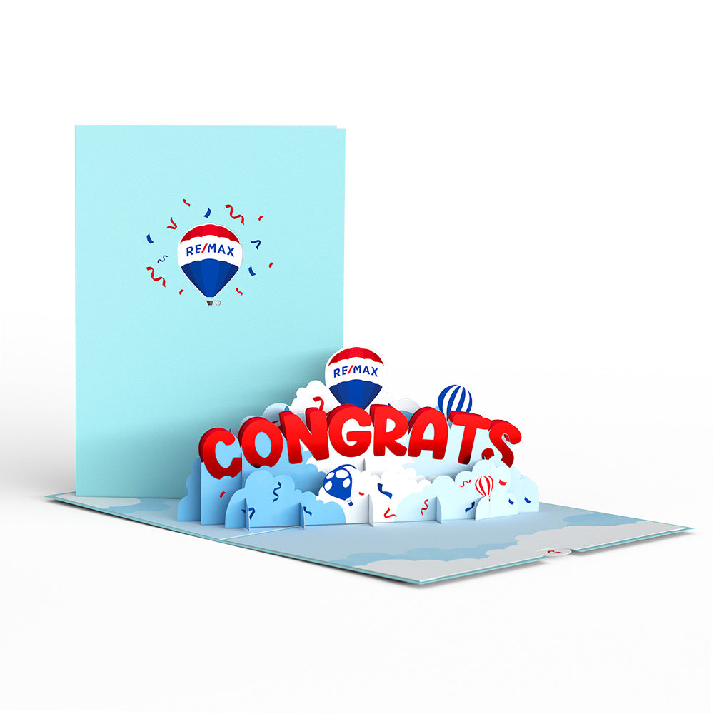 Re/Max® Congrats Pop-Up Card、mySite、solidvoid