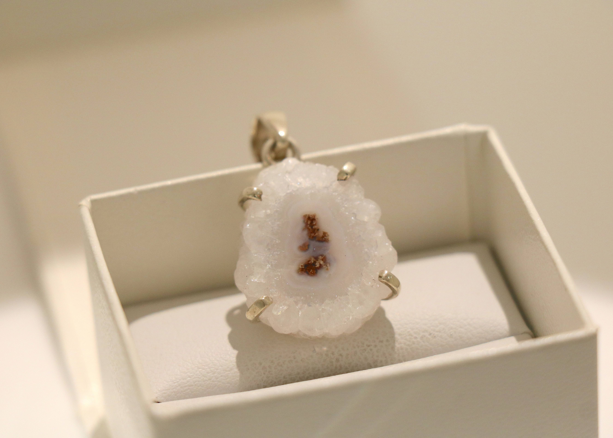 Solar Quartz Pendant (Sterling Silver)、mySite、topwebapps