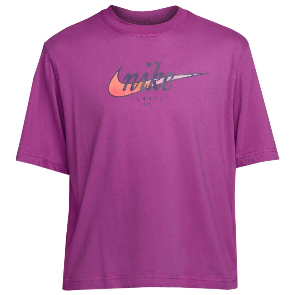 Nike Women's Slam Short Sleeve Tee - Hot Fuchsia、mySite、neckold