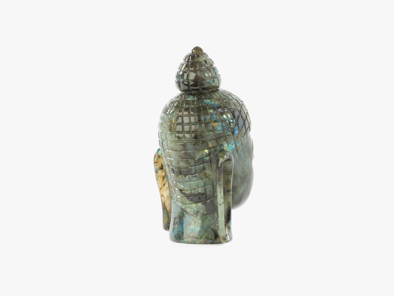 Buddha Statue - Labradorite (18cm)、mySite、topwebapps