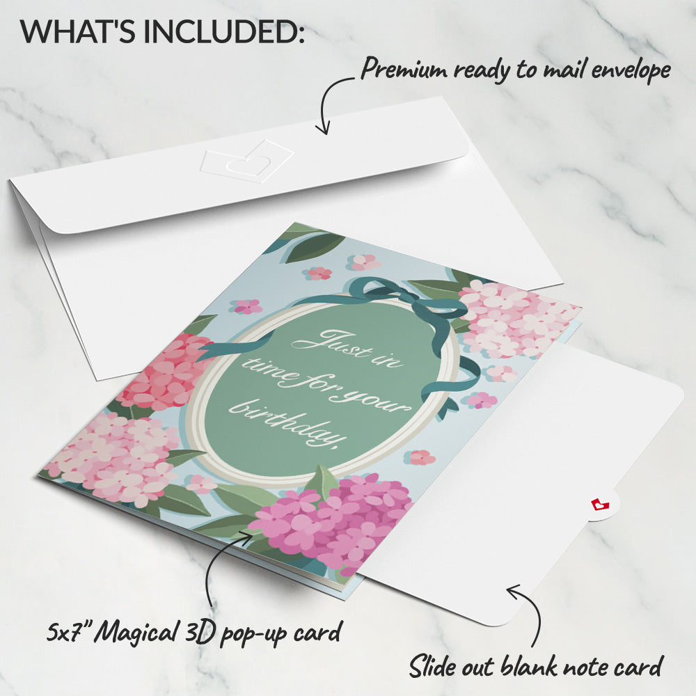 Fountain of Youth Birthday Pop-Up Card、mySite、solidvoid