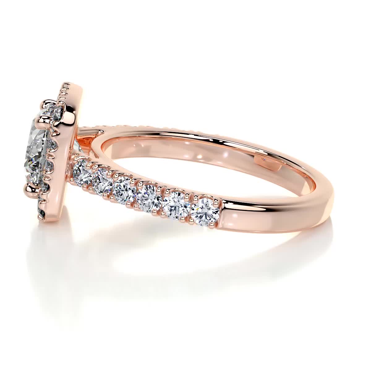 Sienna Diamond Engagement Ring -14K Rose Gold、mySite、hinf8tx79