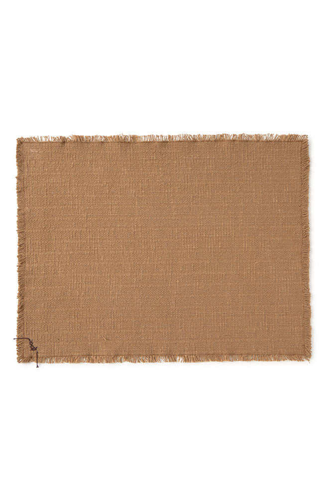 Handloom Placemats Ochre (Set of 4)、mySite、gigharbornorthrealestate
