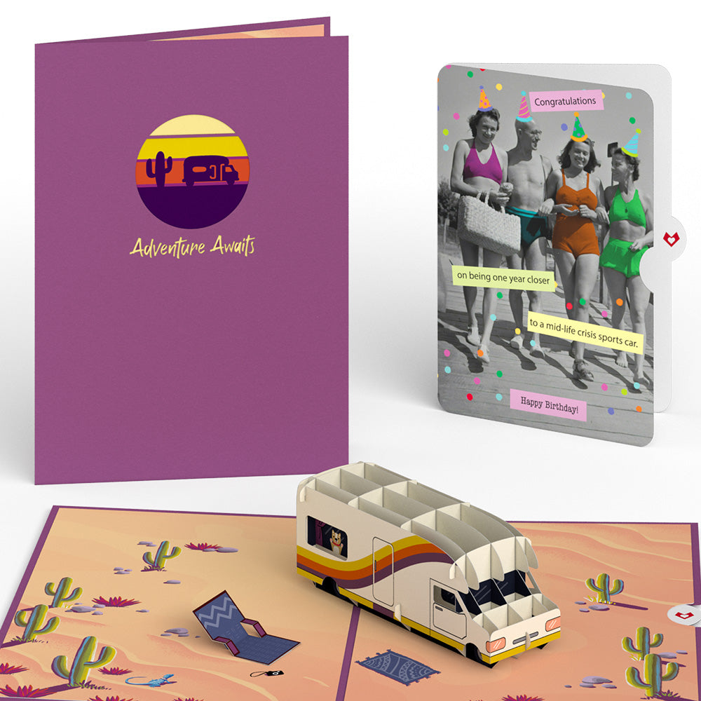 Road Trip Birthday Pop-Up Card and Sentiment Set、mySite、solidvoid