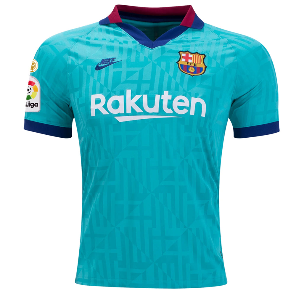 Nike Kids Barcelona FC 19/20 Messi Third Jersey Cabana/Deep Royal Blue、mySite、bottomscart