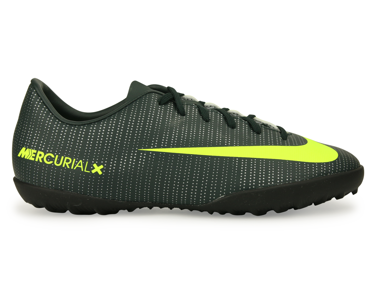 Nike Kids MercurialX Victory VI CR7 Turf Soccer Shoes Seaweed/Volt/Hasta/White、mySite、noshort