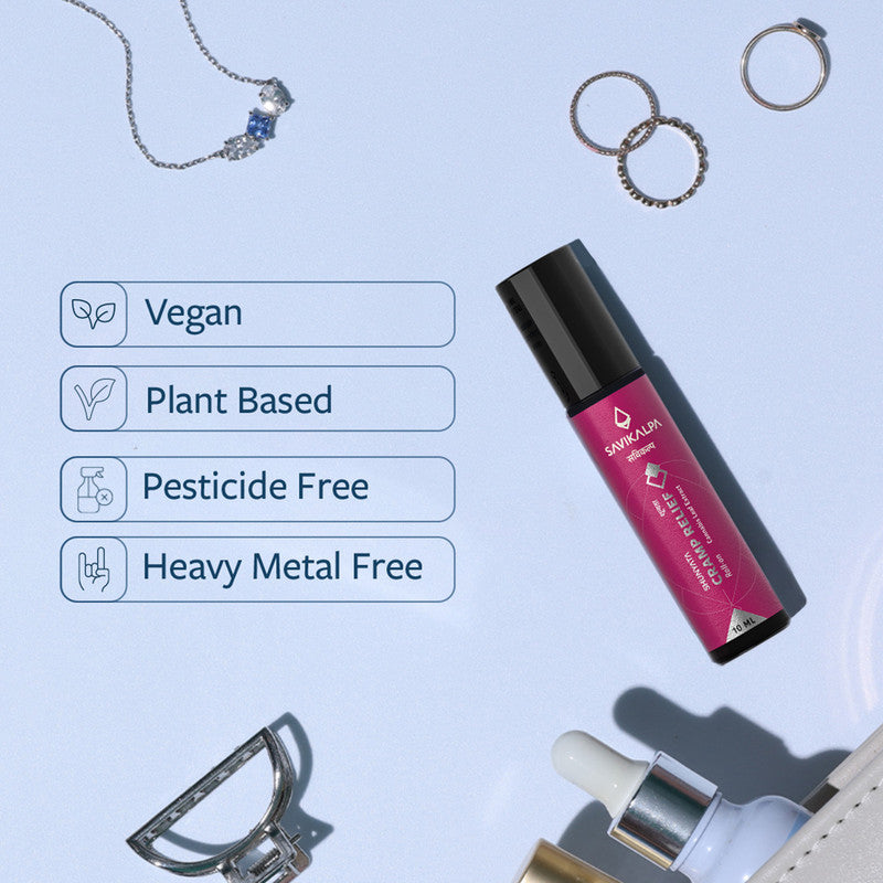 Combo Pack for Pain & Cramps Relief | Chronic Musculoskeletal Pains & Menstrual Cramps | Relief Oil 100 ml & Cramp Relief 10 ml、mySite、camillekostekn