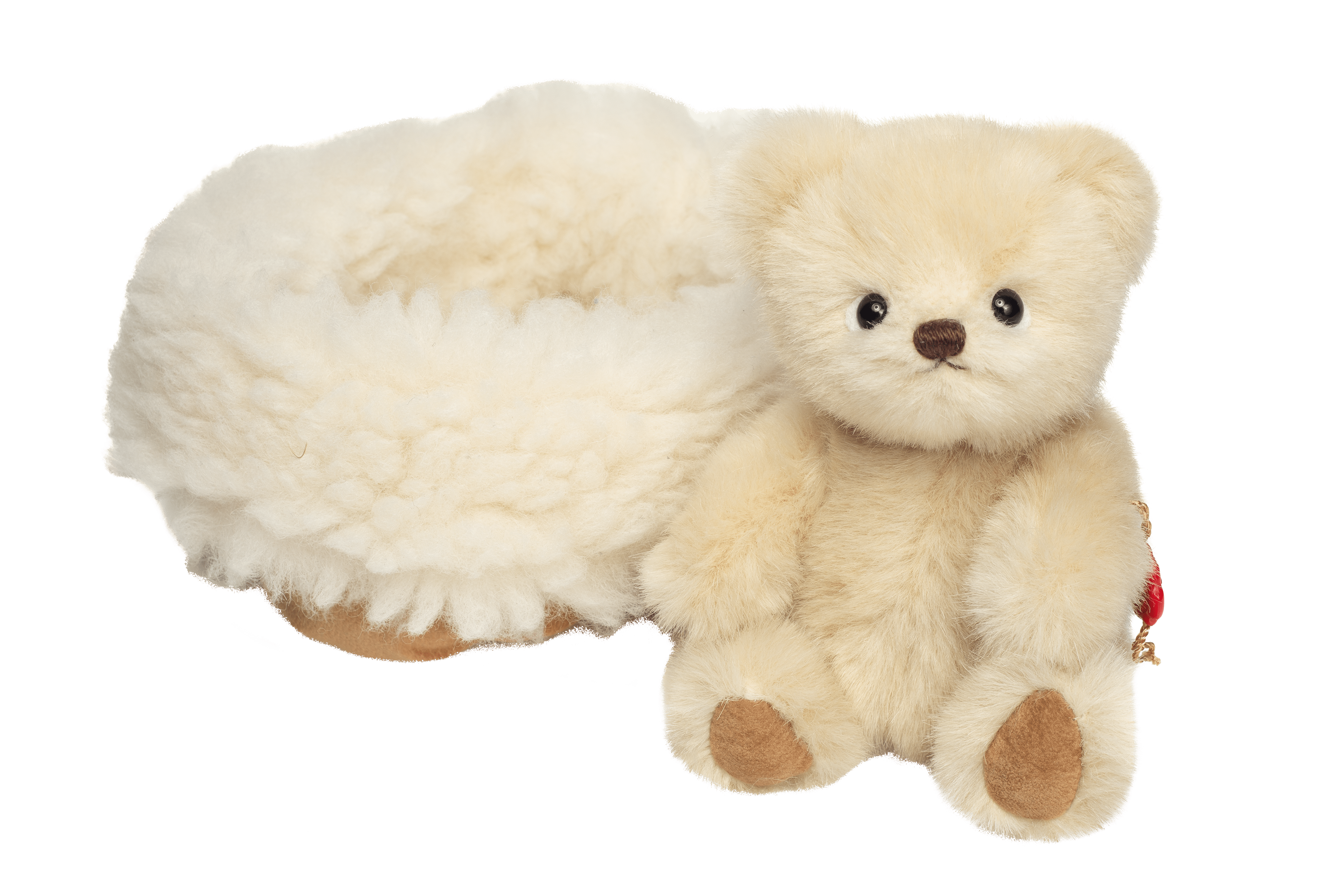 Jonas Teddy Bear 20 cm in Cuddle Bed - Limited Collector's item by Teddy Hermann、mySite、g9winljtr