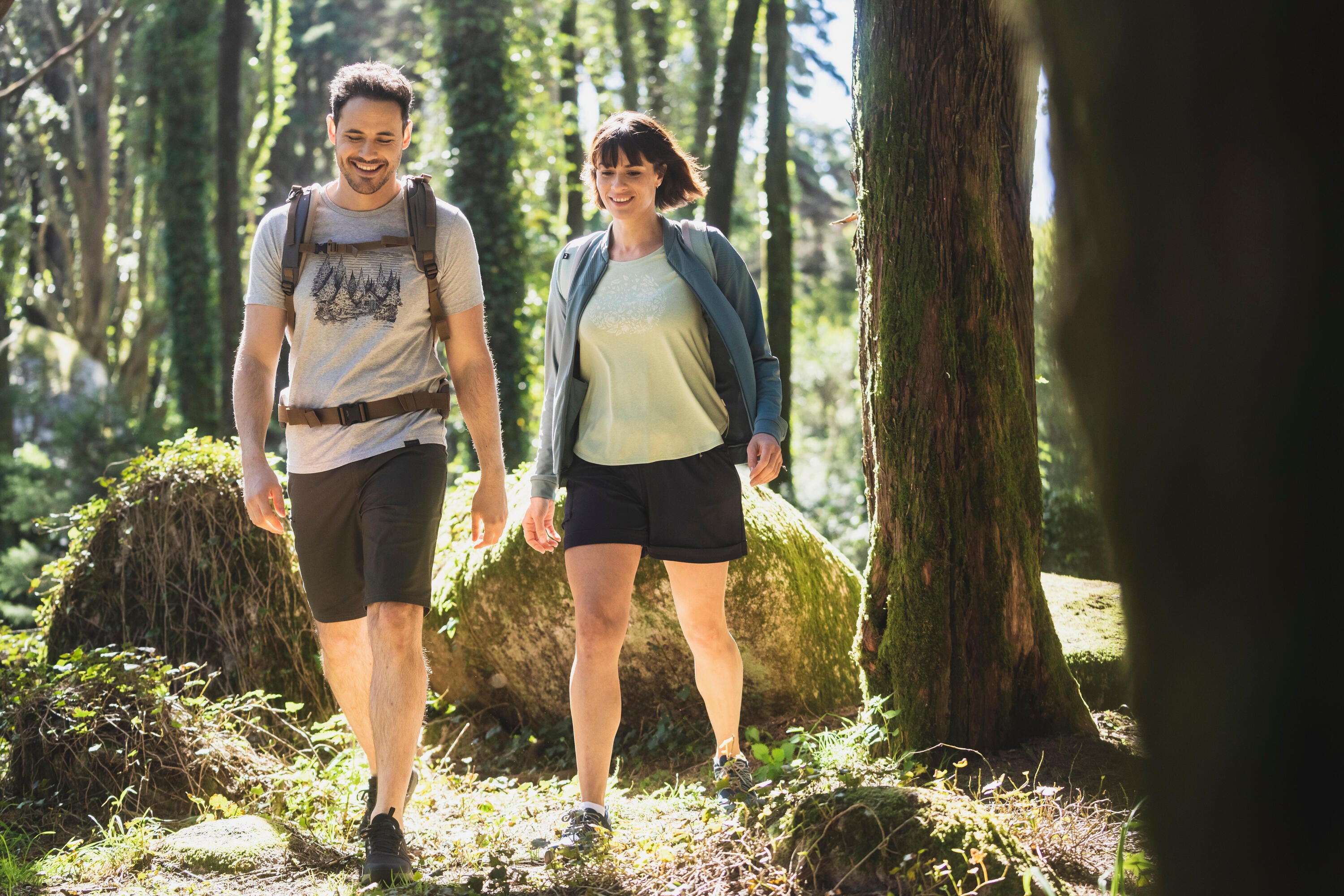 Quechua Men's NH100 Hiking T-Shirt