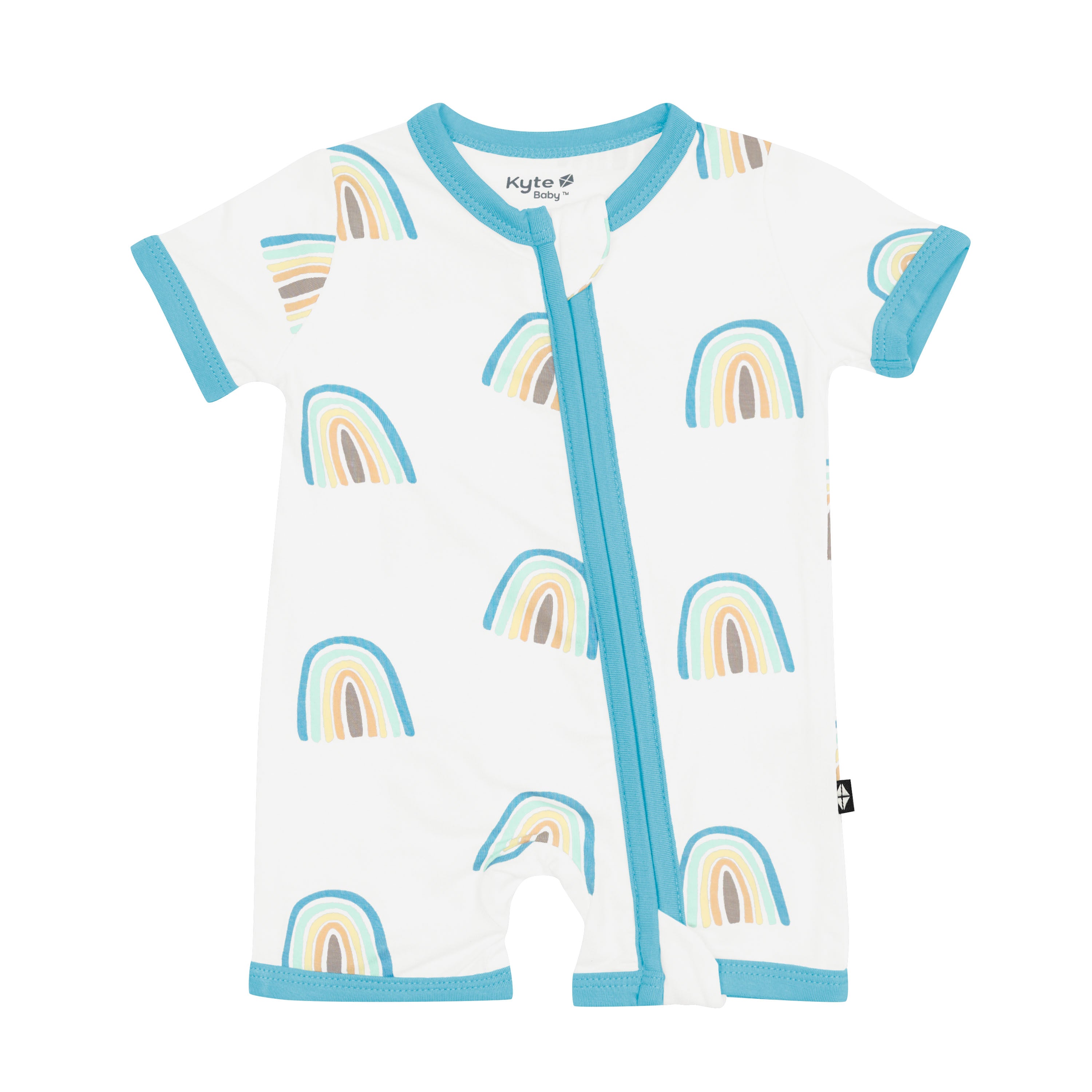  Zippered Shortall Romper in Makai Rainbow、mySite、layawaytickets