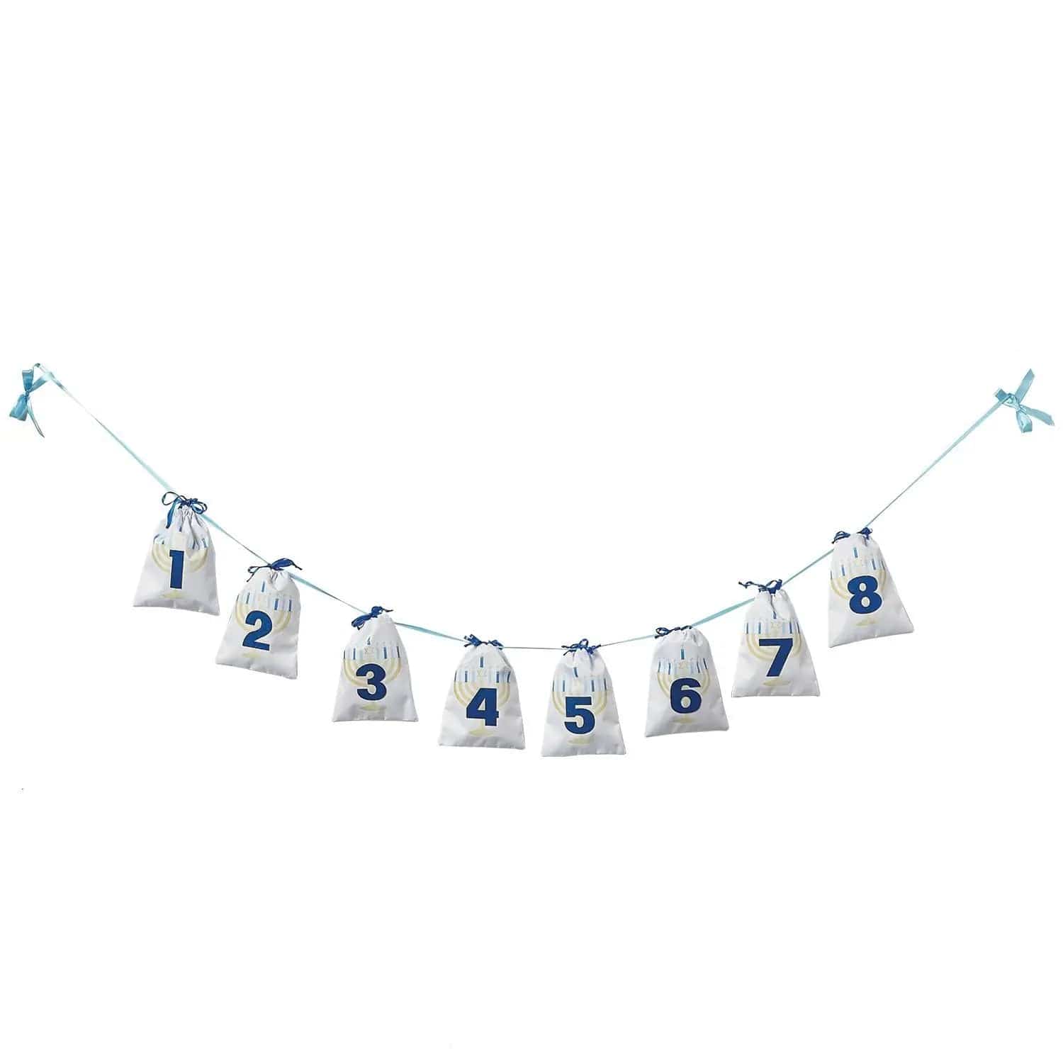 8 Nights of Hanukkah Gift Bags Garland、mySite、topwebapps
