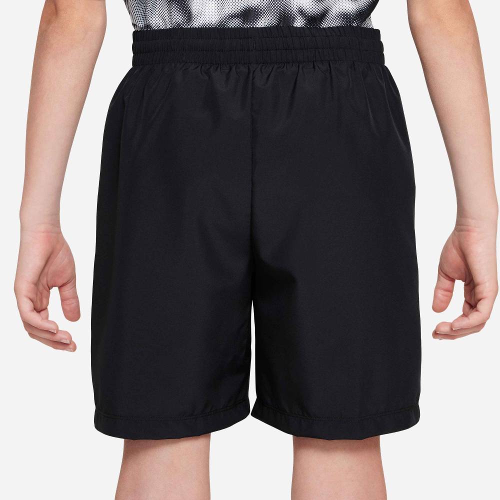 Nike Boy's Dri-FIT Multi Woven Club Short (Black/White)